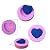 Easting Cavity Heart-shaped Silicone Mold for Making Homemade Chocolate, Candy, Gummy, Jelly, and More