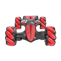 Mintuse Xmas Stunt RC Car Gesture Sensing Twisting Vehicle Drift Car Driving Toy Gifts (Red)