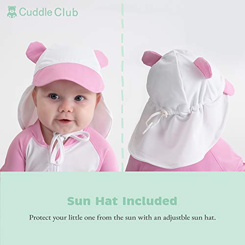 Costume Neonata UV Protection Cuddle Club - UPF 50+ Con Cappello Incluso - Foto 11
