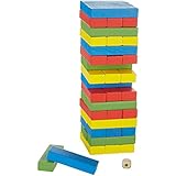 Real Wood Games Color Wooden Tower Game