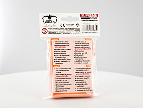 Supreme Orange Sleeves (80)