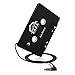 C.A.B.R. 3.5mm Stereo Plug Universal Audio Cassette Adapter for iPhone/Android/Smartphones - Black