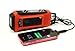 topAlert HY-016 LCD Emergency Survival Solar Hand Crank Self Powered AM/FM/WB(NOAA) Digital Radio, Flashlight, Smartphone Charger with Adaptors & Cables
