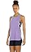 icyzone Workout Tank Tops for Women - Running Muscle Tank Sport Exercise Gym Yoga Tops Athletic Shirts(Pack of 3) (L, Black/Grey/Lavender)
