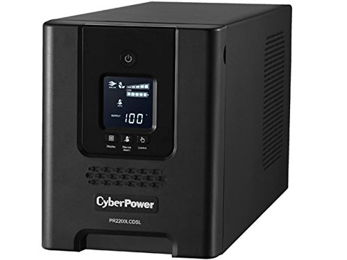 CyberPower PR2200LCDSL Smart App Sinewave UPS 2070VA 1980W SNMP/HTTP Mini-Tower