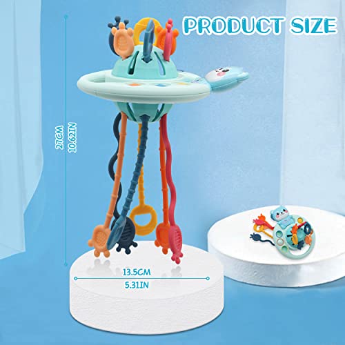 Montessori Toys for 1+ Year Old Dog Pull String Activity Toddler Toys