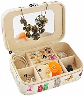 PUFEI Ring Box Jewelry Box Leather European Jewelry Box