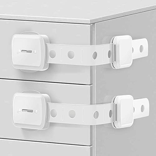 Strap Locks6pack Baby Proofing Latches with Double Locks,Super