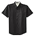 Kamal Ohava Big & Tall Men's Short Sleeve Wrinkle Free Button Down Work Shirt