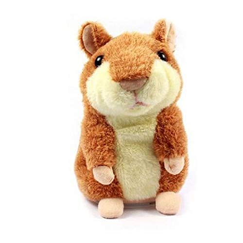 image for KMUG Talking Hamster Mimicry Pet Repeats What You Say Plush Animal Toy