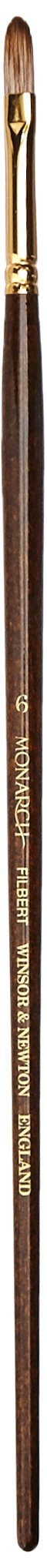 Photo 1 of Winsor & Newton Monarch Filbert Long Handle Brush, Size 6