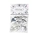 Wholesale 12 PCS Heart Shaped Photo Locket Silver Tone Aromatherapy Essential Oil Diffuser Locket Pendant Hollow Filigree Charm Pendant Bulk for Jewelry Making (Heart)