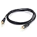 C2G/Cables To Go 03168 Value Series Mono RCA Audio Cable, Black (12 Feet/3.65 Meters)