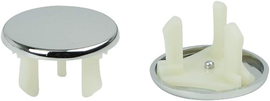 PoeHXtyy 1PC Bathroom Kitchen Sink Basin Trim Overflow Ring Hole Insert in Cap Round Cover