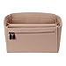 Purse Organizer Insert | Felt Insert Handbag Organizer For Women Bag | Bag Organizer Insert With Multi Storage Options | Fits Neverfull - Speedy & Tote Bags | Beige |