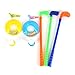 Plastic Golfer Toy Toddler Golf Game Toy Set for Kids Children 9 Piece Set