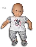 American Girl Bitty Baby Bitty Kitty Pajamas for 15