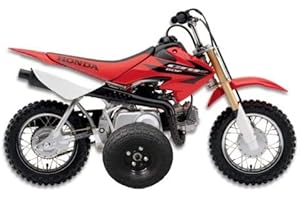 BYP_MFG_INC CRF50 / XR50 / Z50R Dirt Bike Training Wheels - BIKE NOT INCLUDED! Adjustable Height
