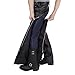 Viking Cycle Leather Chaps - Plain Motorcycle Leather Chaps for Men (Medium)