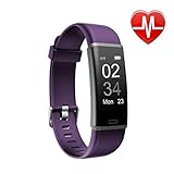 Letsfit Fitness Tracker, Activity Tracker Watch with HR Monitor, Step Counter, Pedometer Watch, Calorie Counter Smart Watch for Kids Women and Men