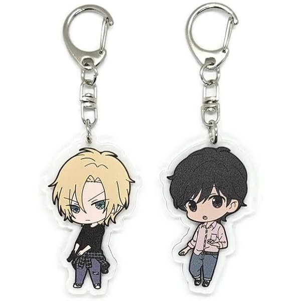 Amazon.com: Banana Fish - Ash & Eiji Pins: Clothing, Shoes & Jewelry