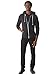 Alternative Men's Rocky Fleece Zip Hoodie, Eco True Black, X-Large