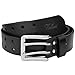 Falari Men's Full Grain Leather Belt Double Prong Belt 9004 & 9024 primary