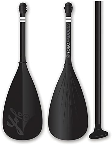YOLO 2 Piece Adjustable Fiberglass Paddle For SUP - Comfortable and Portable Stand Up Paddle Board Paddles