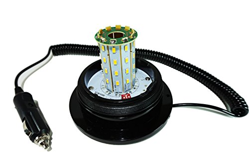 GENSSI LED Beacon Strobe Light Roof Tow Truck 3 Function 40 SMD Flashing Amber