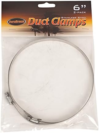 Duct Clamps 6" 2 Pack