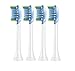 Philips Sonicare AdaptiveClean White Brush Heads - 4 Pack (Recommended for DiamondClean & FlexCare Platinum)