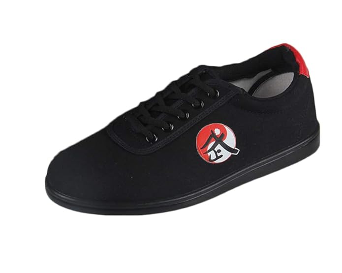 PengGengA Unisex Gymnastikschuhe Aerobic Pilates Schuhe Ganze Chomledersohl Kampfsportschuhe