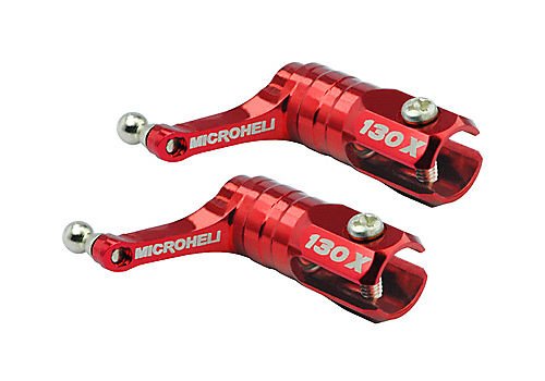 Main Blade Gripw/ThurstBearing/Steel Ball,Red:130X