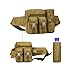 Huntvp Tactical Waist Pack Pouch With Water Bottle Pocket Holder Waterproof Molle Fanny Hip Belt Bag
