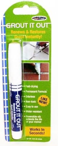 Handy Trends 01165-6 Grout It Out Renew and Restore Pen - 6 Packs