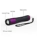 SG-GDI200HVPR Ultimate Stun Gun for Women, Guard Dog Ivy, with Bright 200 Lumens LED Flashlight, Concealed High Voltage, Rechargeable, Purple