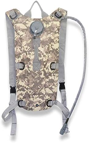 Echoss Hydration Pack Water Backpack Camel Pouch Tactical Camouflage Bag with 3L Hydration Bladder Great for Hiking Hunting Running Climbing Cycling Camping Outdoor Sport Activities
