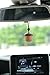 FreSky Car Perfume, Retro Handmade Wooden Car Freshener Perfume Container Mini Acorn Shape Essential 0il Container Car Ornaments Great Fragrance Function Hang on Rear View Mirror with Essential Oil