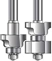 MLCS Window Sash Router Bit Matched 2 Bit Set