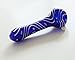 5 Inch Multicolor Glass Made In USA (Blue)