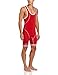 Asics Men's Snap Down Wrestling Singlet (Red/White)