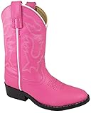 Smoky Mountain Childrens Girls Monterey Boots Brown/Pink