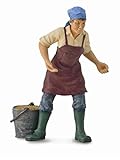 Collect A Farm Life Female Farmer Toy Figure