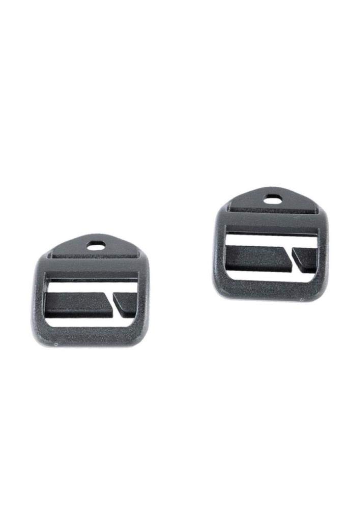 Tatonka Open Ladderlock 25 mm QA (Pair) Buckle, Black, 25 mm Unisex, Black