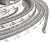 1PC 6mm x 6mm Door Window Frame Excluder Brush Strip Self Adhesive 5M