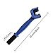 SBYURE 3 PCS Bike or Motorcycle Chain Washer Bicycle Chain Cleaner Chain Cleaning Brush Tool(Blue,Red and Black)
