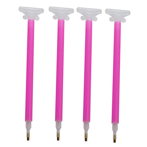 Buorsa 12 Pcs Diamond Painting Tools Drill Pen Grip Diamond Stitch Pen for DIY Art Craft