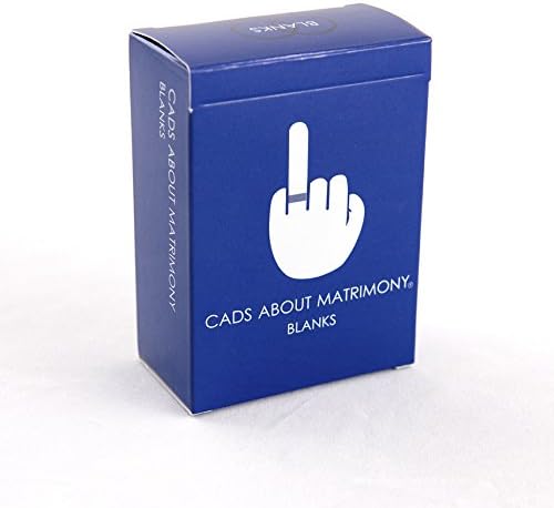 Cads About Matrimony Blanks Deck by Zapler Games