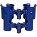 ROBOCUP, (Navy), Patented Boat Cup Holder, Clamp on Portable Storage Caddy Securely Holds 2 Drinks, Fishing Poles, Tools, Marine Gear | Perfect for Boating, Beach Umbrellas, Golf Carts