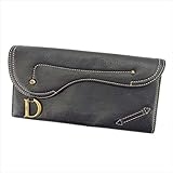 Christian Dior Christian Dior long wallet with zipper long wallet unisex saddle type used P314